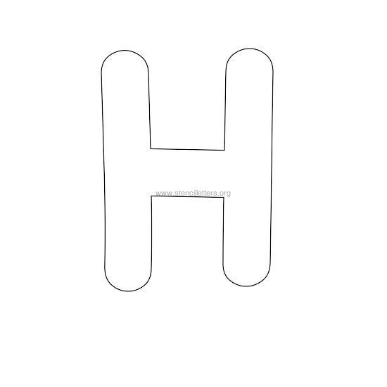 bubble stencil letter h bubble stencil letter h