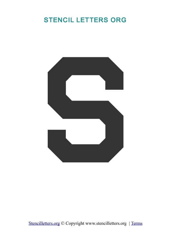 PDF Stencil Template S